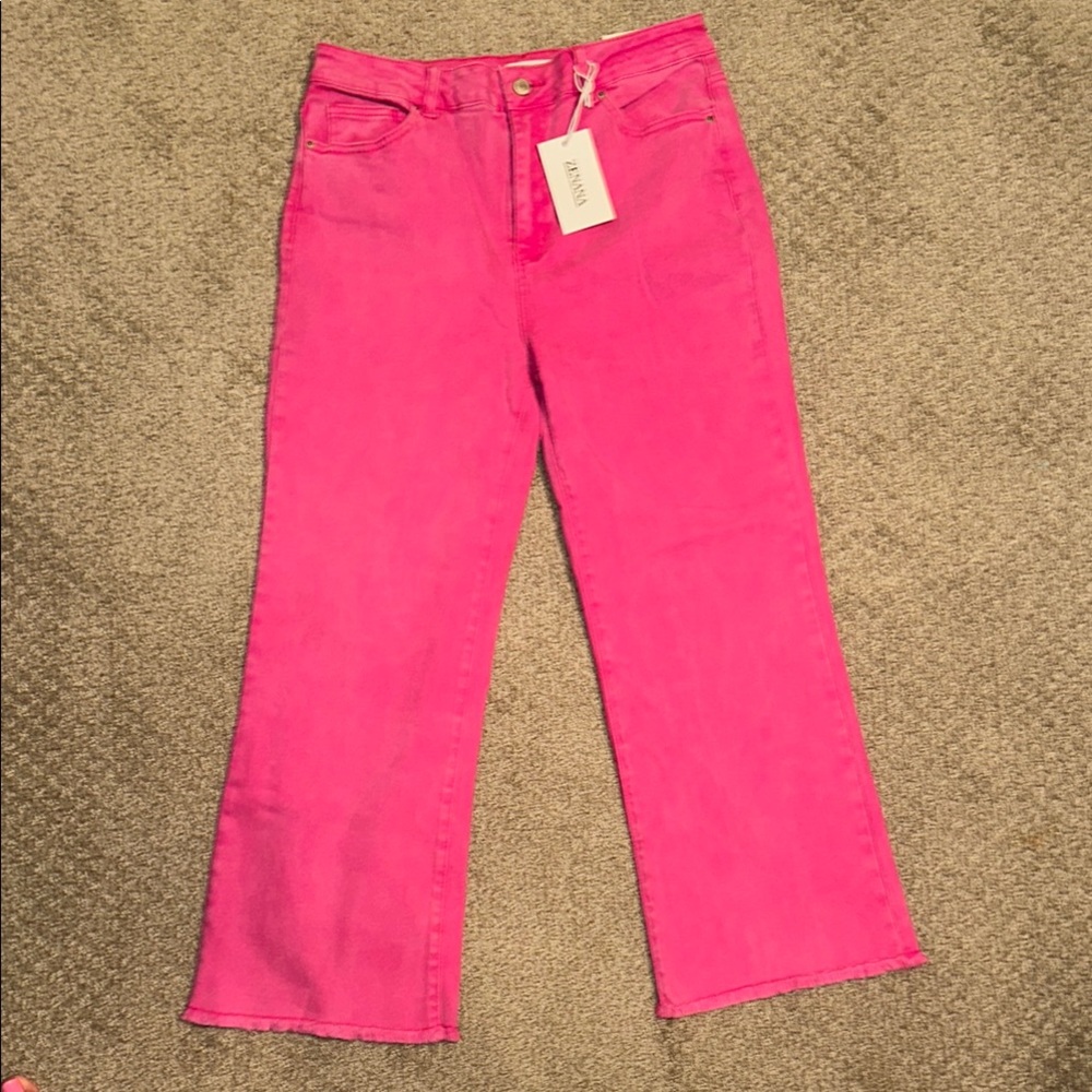 ZENANA Vibrant Pink Women's Jeans